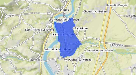 prix immobilier Saint Clair du Rhne