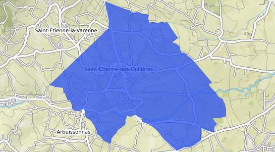 prix immobilier Saint Etienne des Oullires