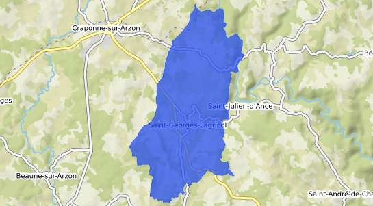 prix immobilier Saint Georges Lagricol