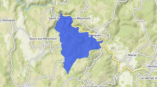 prix immobilier Saint Gervais sous Meymont