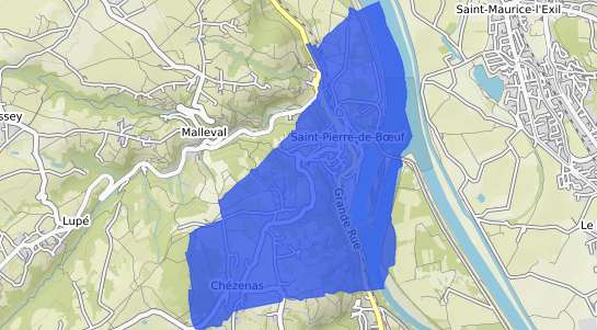 prix immobilier Saint Pierre de Boeuf