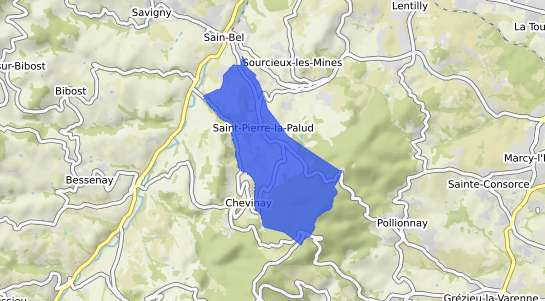 prix immobilier Saint Pierre la Palud