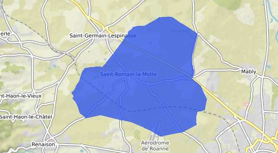 prix immobilier Saint Romain la Motte
