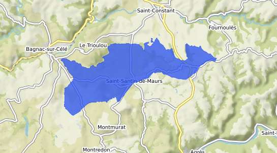 prix immobilier Saint Santin de Maurs