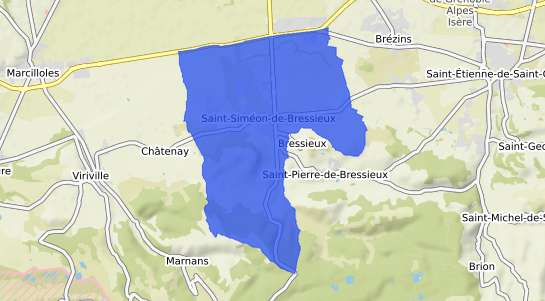 prix immobilier Saint Sim�on de Bressieux