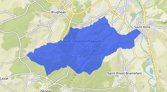 prix immobilier Saint Sylvestre Pragoulin