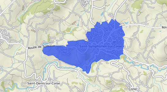 prix immobilier Saint Symphorien sur Coise