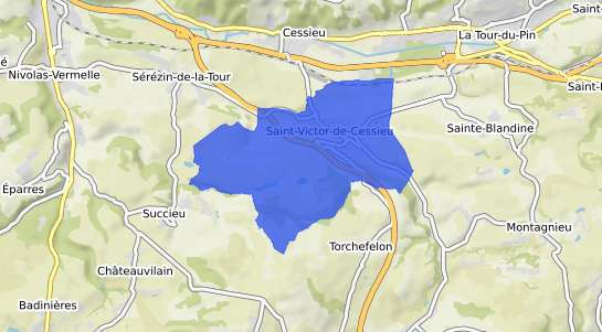 prix immobilier Saint Victor de Cessieu