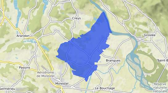 prix immobilier Saint Victor de Morestel