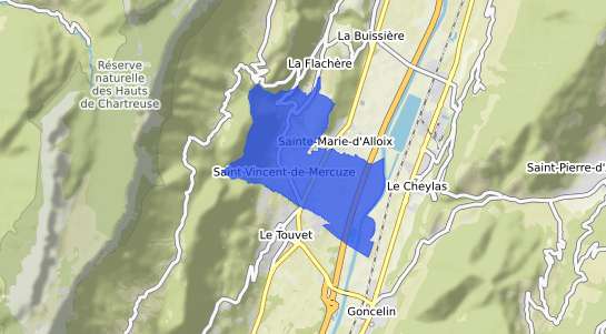 prix immobilier Saint Vincent de Mercuze