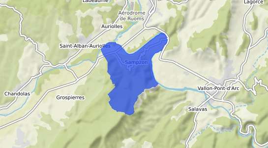 prix immobilier Sampzon