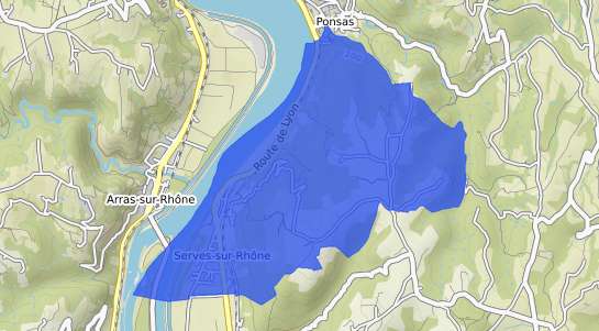 prix immobilier Serves sur Rh�ne