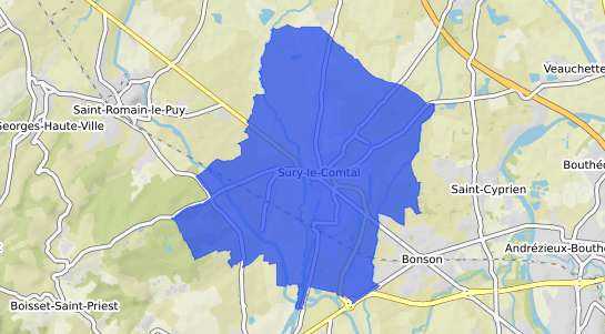 prix immobilier Sury le Comtal