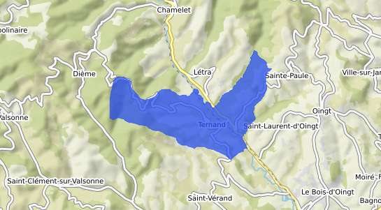 prix immobilier Ternand