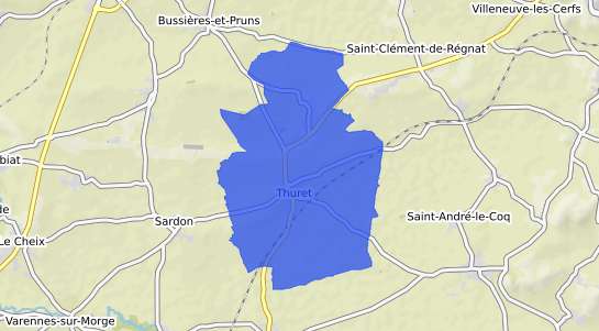 prix immobilier Thuret