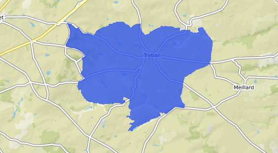 prix immobilier Treban