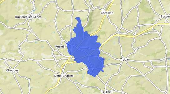 prix immobilier Tronget