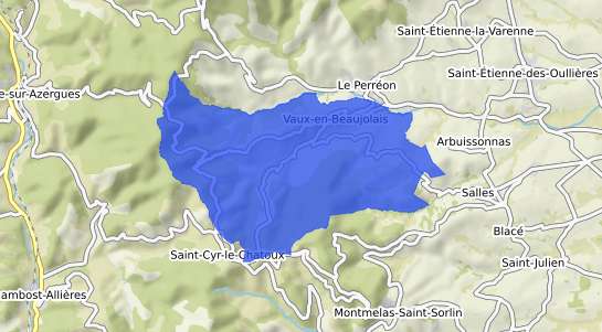 prix immobilier Vaux en Beaujolais