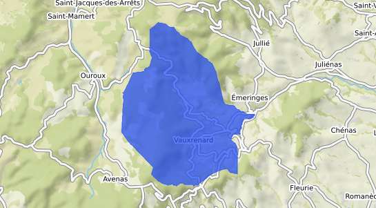 prix immobilier Vauxrenard