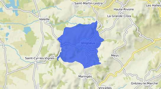 prix immobilier Virigneux