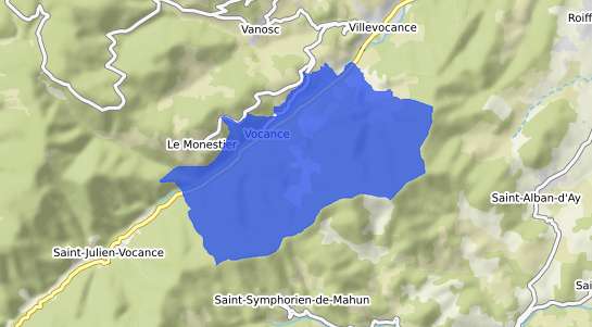 prix immobilier Vocance