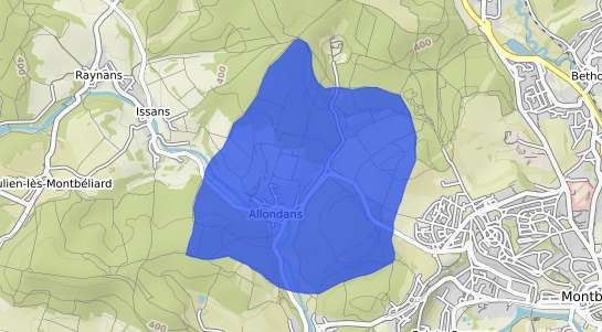 prix immobilier Allondans