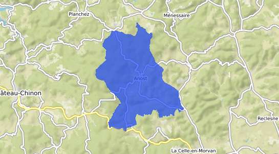 prix immobilier Anost