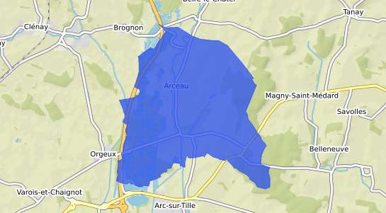 prix immobilier Arceau