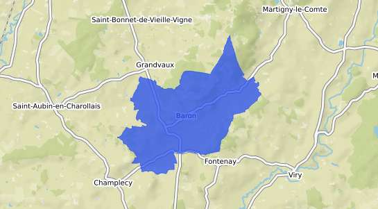 prix immobilier Baron