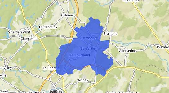 prix immobilier Bersaillin