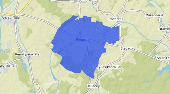 prix immobilier Binges