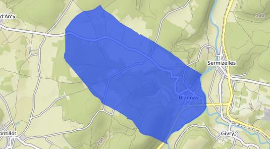 prix immobilier Blannay