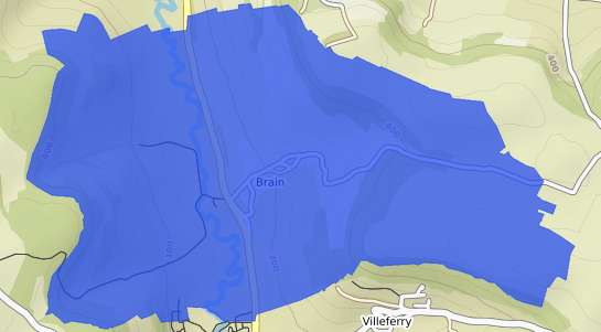 prix immobilier Brain