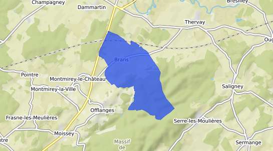 prix immobilier Brans