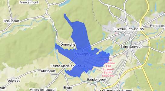 prix immobilier Breuches
