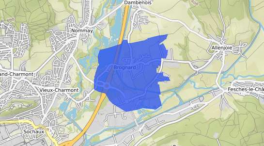 prix immobilier Brognard