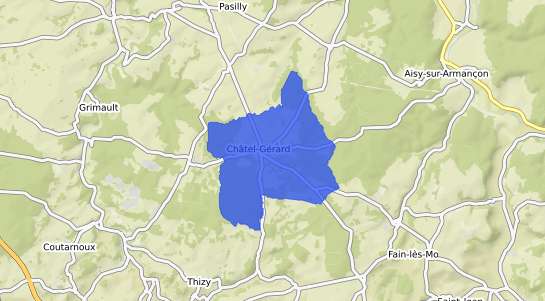 prix immobilier Ch�tel G�rard
