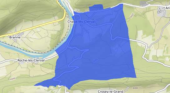 prix immobilier Chaux l�s Clerval