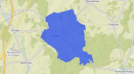 prix immobilier Chazeuil