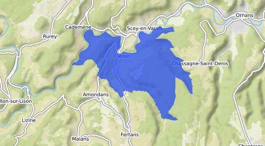 prix immobilier Cl�ron