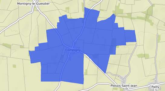 prix immobilier Compigny