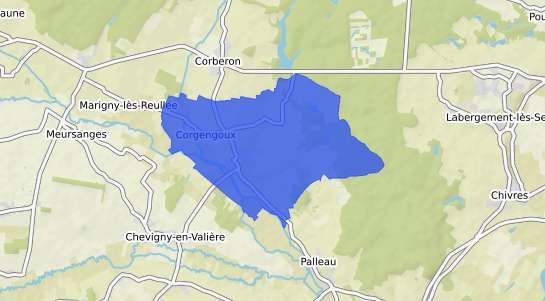 prix immobilier Corgengoux