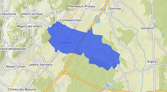 prix immobilier Corgoloin