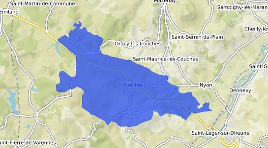 prix immobilier Couches