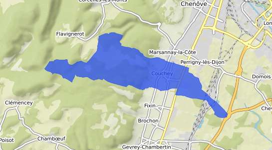 prix immobilier Couchey