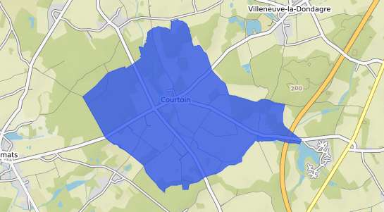 prix immobilier Courtoin