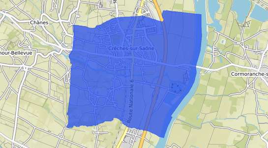 prix immobilier Cr�ches sur Sa�ne