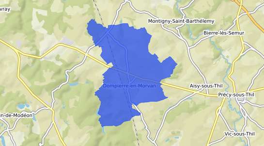 prix immobilier Dompierre en Morvan