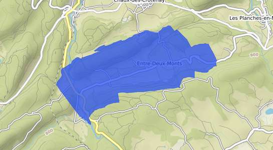 prix immobilier Entre deux Monts