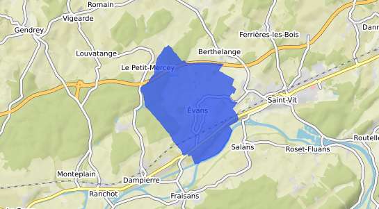 prix immobilier Evans